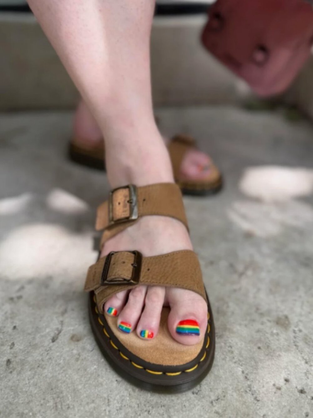 DR. MARTENS JOSEF BRONX SUEDE SLIDE SANDALS MSRP$175 Wellmade & Versatile - Picture 12 of 16